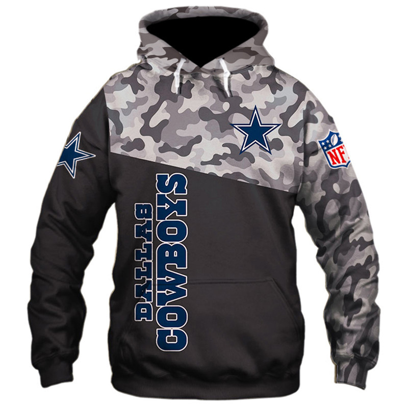 dallas cowboys nfl military hoodie