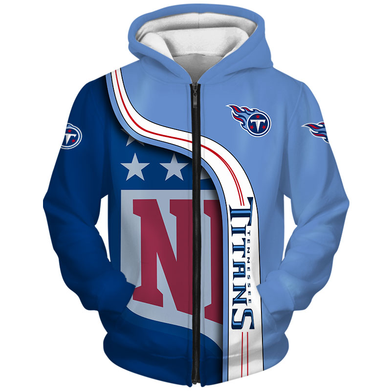 Tennessee Titans Hoodie 3D Pullover 