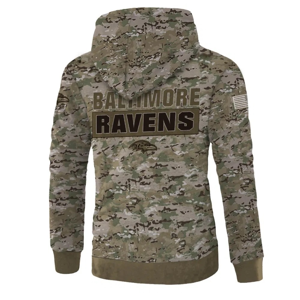 ravens army hoodie