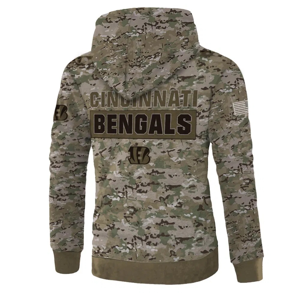 bengals army hoodie