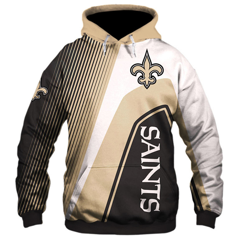 New Orleans Saints 3D Zip Hoodie cheap Sweatshirt Pullover NFL -Jack ...