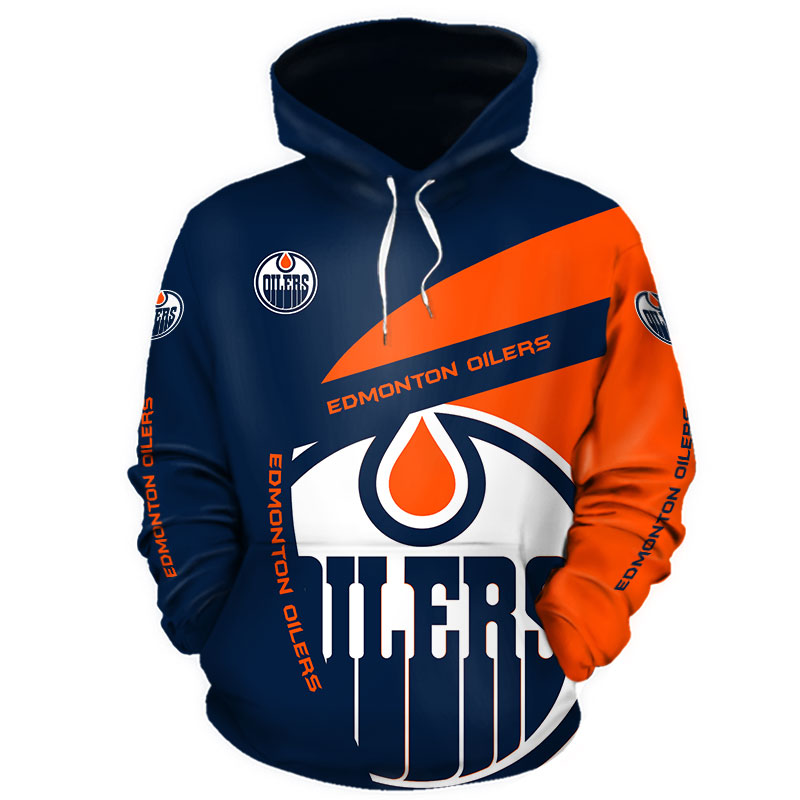 Edmonton Oilers Hoodie 3D With Hooded Long Sleeve gift for fans -Jack ...
