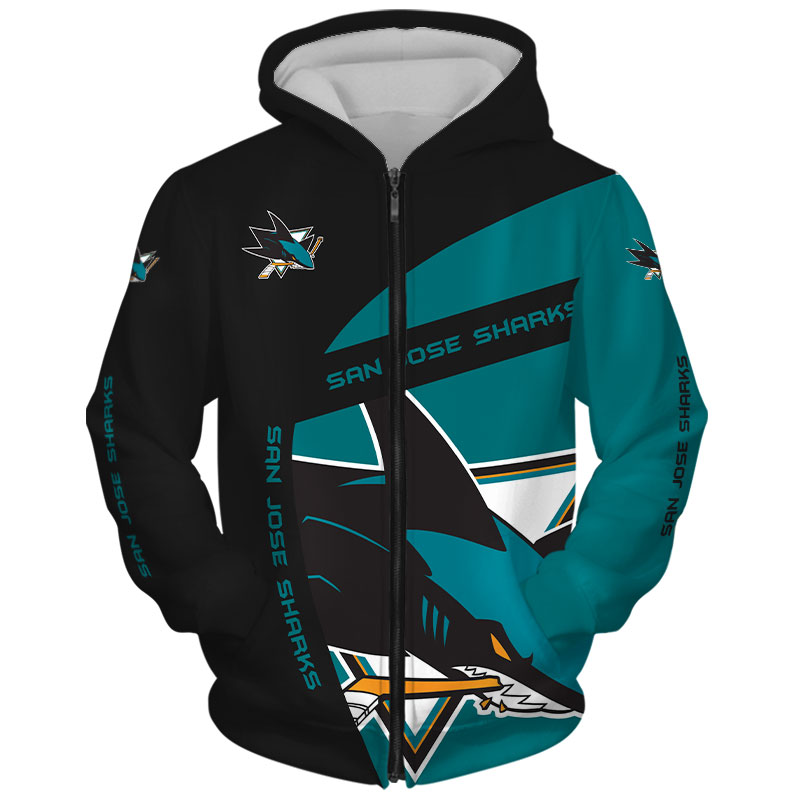 San Jose Sharks hoodie 3D With Hooded Long Sleeve gift for fans -Jack ...